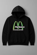 Felpa “Marijuana – Over One Billion Stoned” 🖤💚