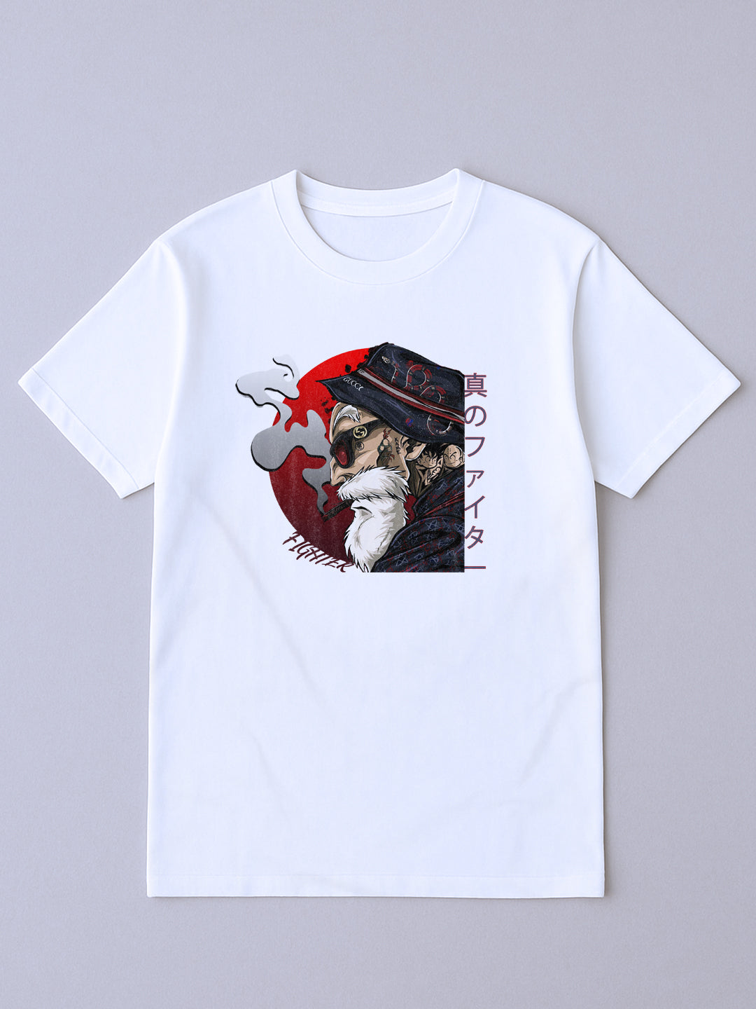 T-shirt True Fighter maestro Muten / Roshi 🐉