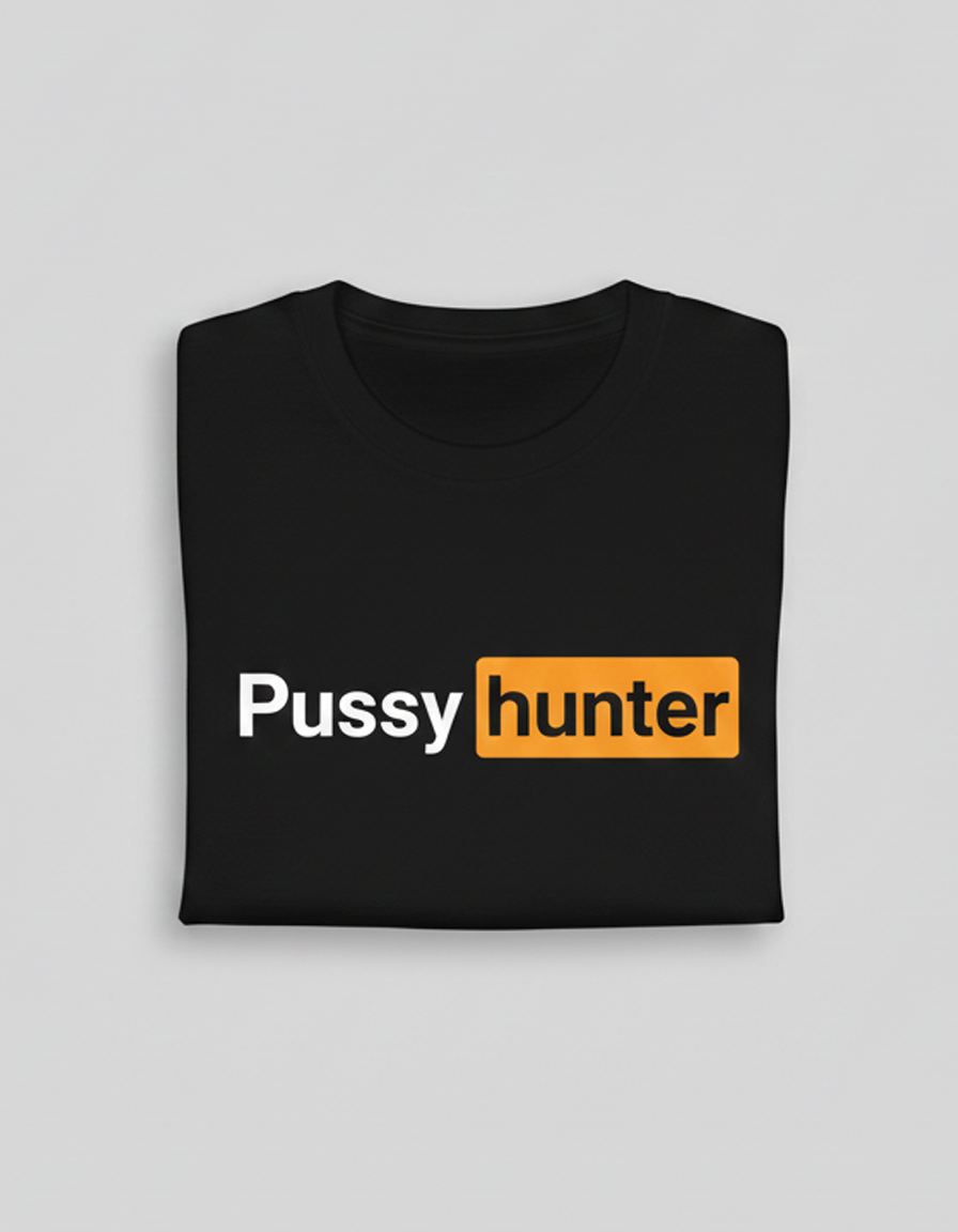 T-shirt PussyHunter 🖤
