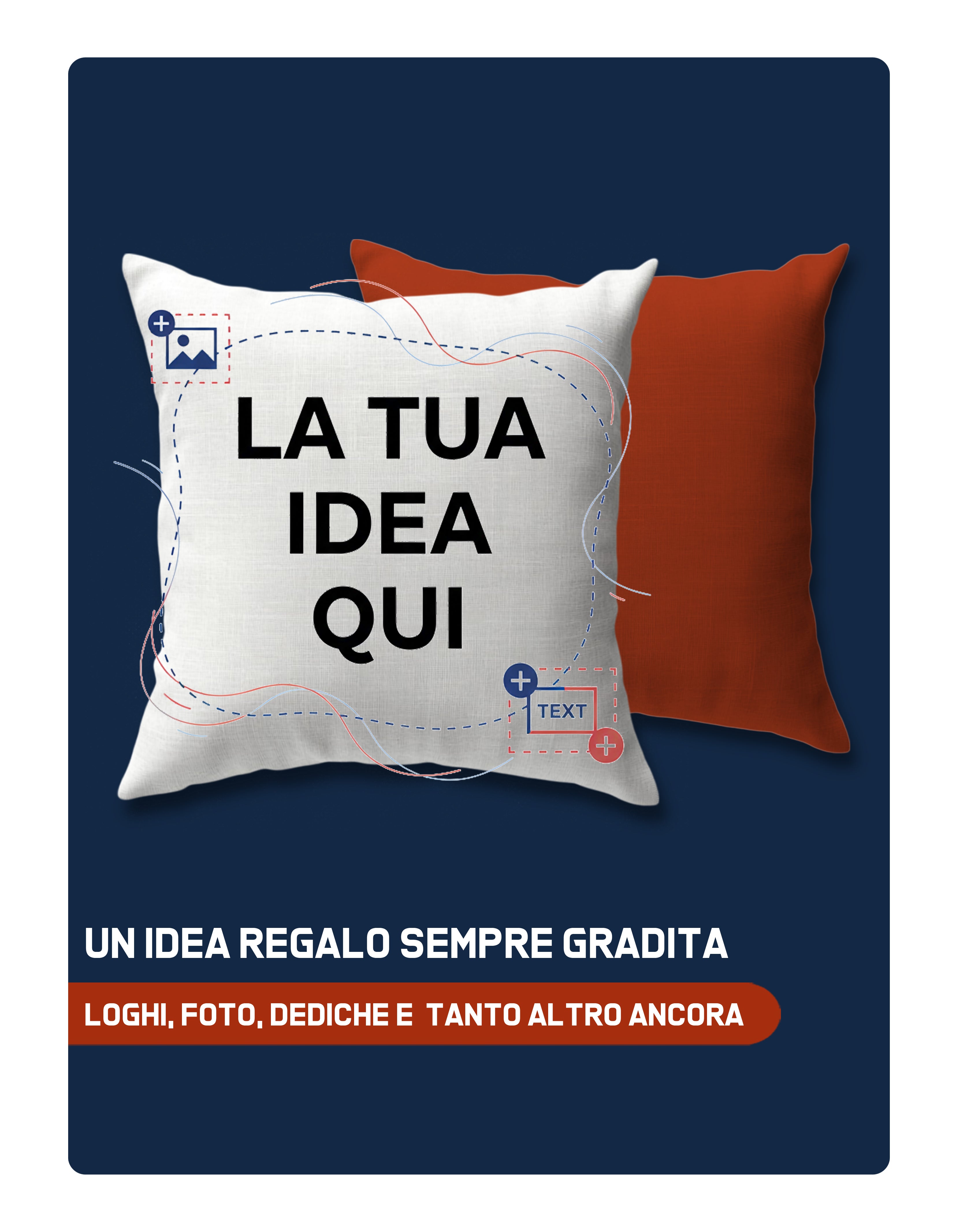 Cuscino personalizzato