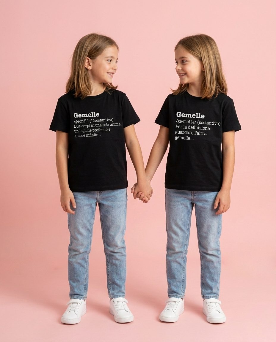Set T-shirt Gemelle